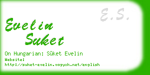 evelin suket business card